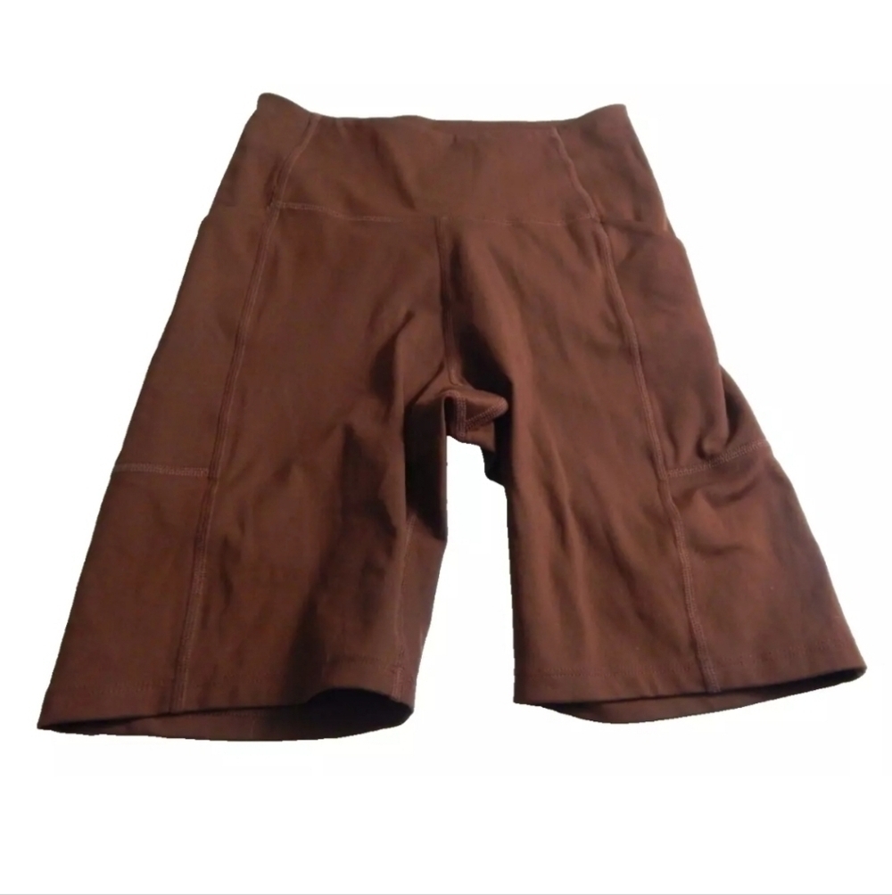 Girlfriend Collective High Rise Pocket Bike Shorts